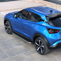Running Boards suitable for Nissan Juke from 2019 Hitit chrome with T&Uuml;V