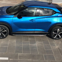 Running Boards suitable for Nissan Juke from 2019 Hitit chrome with T&Uuml;V