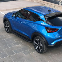Trittbretter passend f&uuml;r Nissan Juke ab Bj. 2019 Hitit Schwarz mit ABE