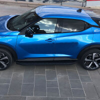Trittbretter passend f&uuml;r Nissan Juke ab Bj. 2019 Hitit Schwarz mit ABE