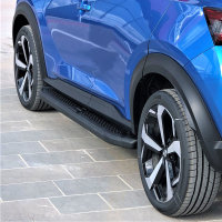 Running Boards suitable for Nissan Juke from 2019 Ares black with T&Uuml;V