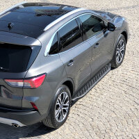 Trittbretter passend f&uuml;r Ford Kuga ab Bj. 2020 Hitit Schwarz mit ABE