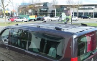 Roof Rails suitable for Toyota Proace L2 from 2016 aluminum high gloss polished