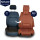 Front seat covers suitable for Honda HR-V from year of construction 1999 in color Cinnamon Set of 2 Check Mix