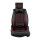 Front seat covers suitable for Jeep Cherokee Construction year 2001-2013 in color Black/Red Set of 2 Check Mix