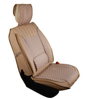 Front seat covers suitable for Opel Ampera Construction year 2011-2019 in color Beige Set of 2 Honeycomb design