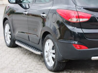 Trittbretter passend f&uuml;r Hyundai ix35 2010-2015 Hitit Chrom mit T&Uuml;V