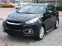 Trittbretter passend f&uuml;r Hyundai ix35 2010-2015 Hitit Chrom mit T&Uuml;V
