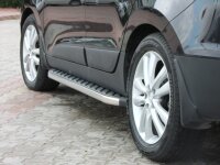 Trittbretter passend f&uuml;r Hyundai ix35 2010-2015 Hitit Chrom mit T&Uuml;V