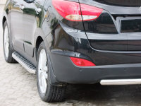 Running Boards suitable for Hyundai IX-35 2010-2015 Hitit chrome with T&Uuml;V