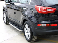 Running Boards suitable for Kia Sportage 3 2010-2015 Hitit chrome with T&Uuml;V
