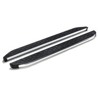 Running Boards suitable for Nissan Qashqai 2007-2013 Hitit chrome with T&Uuml;V