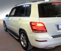 Running Boards suitable for Mercedes Benz GLK 2008-2015 Hitit chrome with T&Uuml;V