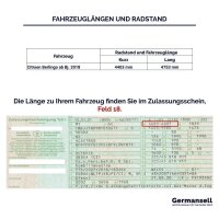 Trittbretter passend f&uuml;r Citroen Berlingo II 2008-2018 Truva mit T&Uuml;V