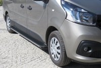 Running Boards suitable for Opel Vivaro L2-H1 and L2-H2 from 2014 Truva with T&Uuml;V