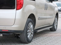 Running Boards suitable for Opel Combo 2012-2018 Truva with T&Uuml;V