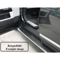 Running Boards suitable for Isuzu D-Max from 2006-2012 Hitit chrome with T&Uuml;V