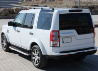Running Boards suitable for Land Rover Discovery 4 2009-2017 Hitit chrome with T&Uuml;V