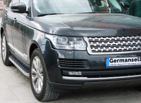 Running Boards suitable for Range Rover Vogue from 2013 Hitit chrome with T&Uuml;V