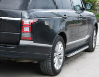 Running Boards suitable for Range Rover Vogue from 2013 Hitit chrome with T&Uuml;V