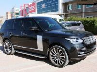 Running Boards suitable for Range Rover Vogue from 2013 Hitit chrome with T&Uuml;V