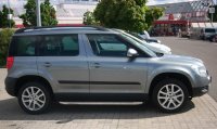 Running Boards suitable for Skoda Yeti 2009-2017 Hitit chrome with T&Uuml;V