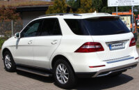Trittbretter passend f&uuml;r Mercedes-Benz ML W166 2011-2015 Hitit Chrom mit T&Uuml;V