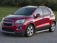 Running Boards suitable for Chevrolet Trax from 2013-2016 Hitit chrome with T&Uuml;V