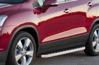 Trittbretter passend f&uuml;r Chevrolet Trax ab 2013-2016 Hitit Chrom mit T&Uuml;V