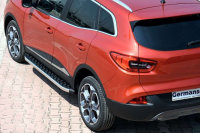 Running Boards suitable for Renault Kadjar from 2015 Hitit chrome with T&Uuml;V
