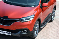 Running Boards suitable for Renault Kadjar from 2015 Hitit chrome with T&Uuml;V