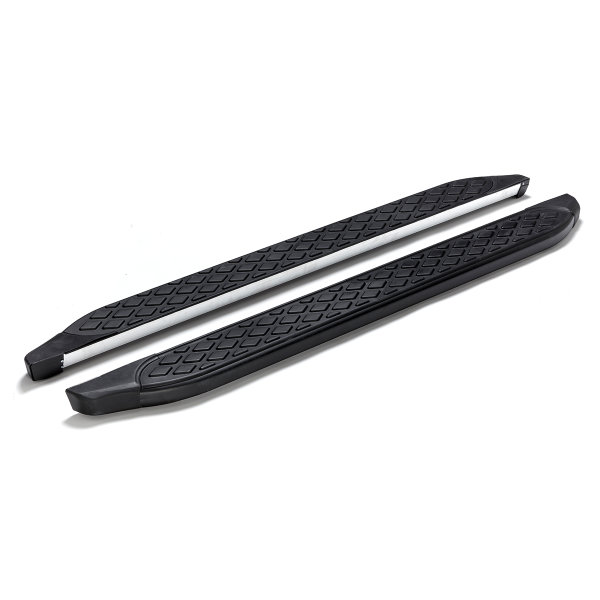 Running Boards suitable for Jeep Wrangler Unlimited 2007 - 2018 Hitit black with T&Uuml;V