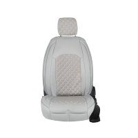 Seat covers suitable for Alfa Romeo 156 Construction year 1997-2006 in color Grey Set New York