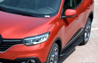 Running Boards suitable for Renault Kadjar from 2015 Ares black with T&Uuml;V