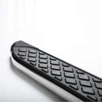 Running Boards suitable for Audi Q3 from 2011- 2018 Hitit chrome with T&Uuml;V