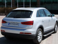 Running Boards suitable for Audi Q3 from 2011- 2018 Hitit chrome with T&Uuml;V