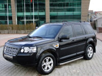 Trittbretter passend f&uuml;r Land Rover Freelander 2 2007-2015 Hitit Chrom mit T&Uuml;V