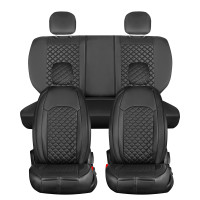 Seat covers for BMW X6 from 2008 in black model New York