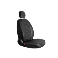 Seat covers for BMW X7 from 2019 in black model New York