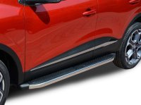 Running Boards suitable for Mitsubishi ASX 2010-2019 Ares chrome with T&Uuml;V