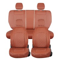 Seat covers for Fiat Punto from 1999 in cinnamon model New York