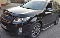 Trittbretter passend f&uuml;r Kia Sorento 2012-2014 Hitit Chrom mit T&Uuml;V