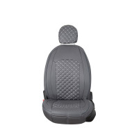 Seat covers for Ford Kuga from 2008 bis Heute in dark grey model New York