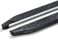 Running Boards suitable for Volvo XC 90 from 2015 Hitit black with T&Uuml;V