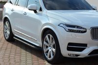 Running Boards suitable for Volvo XC 90 from 2015 Hitit black with T&Uuml;V