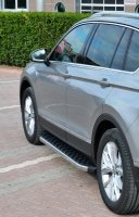 Running Boards suitable for Seat Ateca from 2016 Hitit chrome with T&Uuml;V