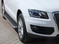 Running Boards suitable for Audi Q5 from 2008-2016 Hitit chrome with T&Uuml;V