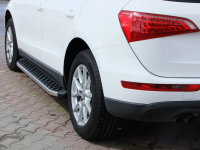 Running Boards suitable for Audi Q5 from 2008-2016 Hitit chrome with T&Uuml;V