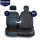 Sitzbez&uuml;ge passend f&uuml;r Hyundai ix55 ab 2006 in Schwarz/Blau Set New York