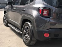 Running Boards suitable for Jeep Renegade from 2014 Hitit black with T&Uuml;V